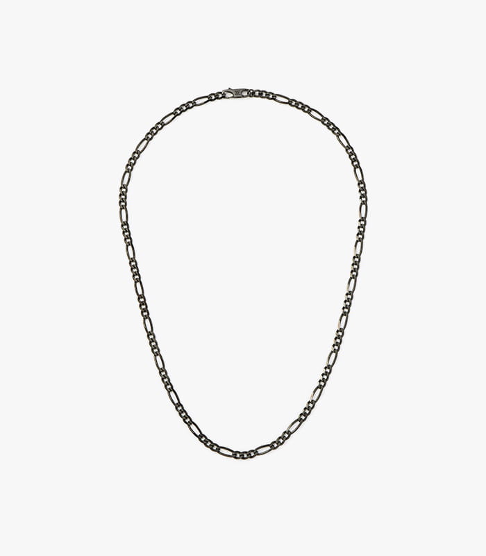 Mens Black Filia Chain Necklace